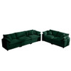 Elegant Oversized Sectional Sofa Set With Deep Seats And Flexible Layout