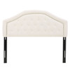 Kaarina - Contemporary Tufted Fabric Headboard
