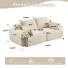 2 Seater Large Sectional Couches For Living Room