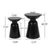 Serenita - Outdoor Side Tables With Flared Design (Set of 2)