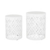 Outdoor Metal Modern Design End Table