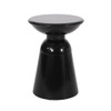 Outdoor Modern Metal End Large Table