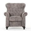 Modern Manual Push Back Recliner Chair