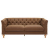 Chesterfield Sofa With Flared Arms For Living Room