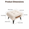 Minimalist Footstool With Hidden Storage