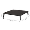 Sofa Set Coffee Tables For Outdoor - Black / Black Multi