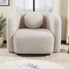 Japandi Style Accent Square Chair