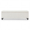 Upholstered Storage Ottoman Bench
