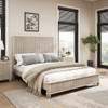 3 Piece Bedroom Set With Bed And 2 Nightstands