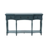 Retro Console Table With 3 Soft Close Drawers