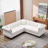 Streamline Modern L-Shaped Corner Sofa