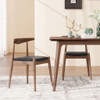 Dining Chairs With Ergonomic Backrest (Set of 2)