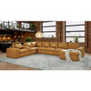 Modular Sectional With Large Square Arms, Custom Configuration