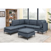 Upholstered Modular Sectional & Tall Legs