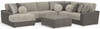 Sectional, Ottoman