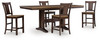 Rylandeen - Counter Height Extension Dining Table Set