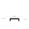 Verona - Coffee Table - Dark Espresso / Gray