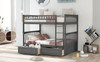 Bunk Bed With Drawers, Convertible Design