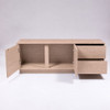 TV Stand For TVs Up To 60" With 2 Doors And 2 Drawers - Natural Walnut