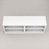 TV Stand For TVs Up To 50" With Open Shelves And Cable Management
