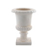 Roman Urn Planter Pot For Indoor / Outdoor - Beige White