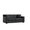 Loveseat Sleeper Sofa With Full Size Pull Out Bed, 2 Seater Convertible Couch For Small Apartments - Gray