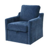 Swivel Arm Chair With Soft, Comfy Accent Chair For Living Room