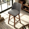 360° Swivel Bar Stool, Counter Height Kitchen Island Chair