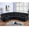 Power Motion Sectional LAF / RAF Loveseat With Console Cup Holders