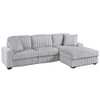 Sectional Sofa Set With Reversible Chaise, Living Room Furniture
