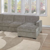 Sectional With RAF Chaise, Armless Loveseat & LAF 1 Arm Chair
