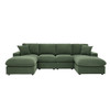 Sectional With 2 Ottomans