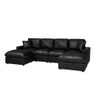 Sectional With 2 Ottomans