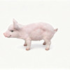 Cute Pig Garden Statue, Farm Pig Figurine Lawn Ornament, Weatherproof Outdoor Sculpture Decor - Baby Pink