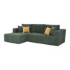 L - Shape Full Compressed Upholstered Sectional
