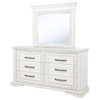 6 Drawer Dresser With Mirror - Vintage