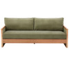 Modern 3 Seater Sofa With Armrests, Living Room Couch