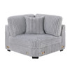 Corner Wedge Chair With Pillow, Living Room Furniture
