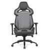 Gaming Chair With 4D Armrests, High Back Office Chair - Black / Gray