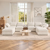 Modular Cloud Couch With Storage Console