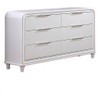 Dresser 6 Drawers - White