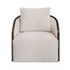 Lenora - Accent Chair With Swivel - Beige