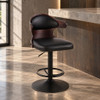 Saby - Adjustable Stool With Swivel - Charcoal