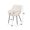 Bexley - Arm Chair (Set of 2) - Beige