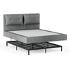 Airframe - Upholstered Bed Frame With Double Layered Upholstered Headboard