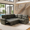 Convertible Sectional Sofa Bed & Pull Out Sleeper And Storage