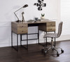 Desirre - Wirting Desk With USB Port - Oak