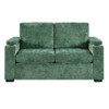 Pull Out Sofa Bed Loveseat With Twin Mattress, Cup Holders And Arm Storage