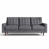 3 Seat Sofa Couch With Tufted Back Upholstered Couch For Living Room