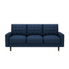 3 Seat Sofa Couch With Tufted Back Upholstered Couch For Living Room